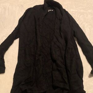 Vince black cardigan S